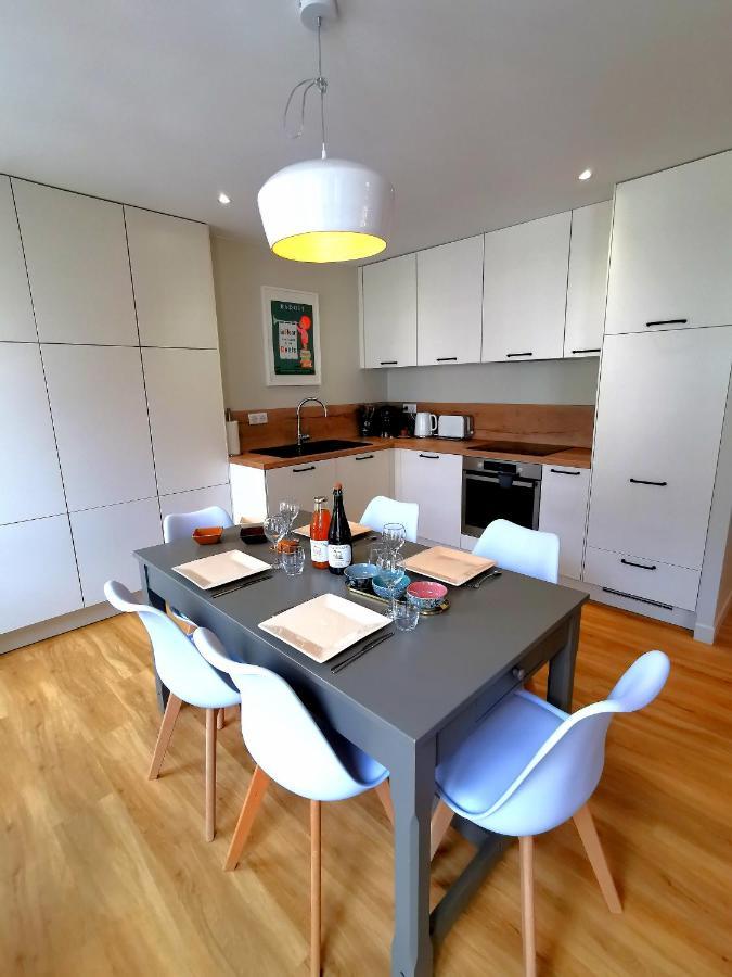 Bajocasse Apt Duplex Spacieux 3 Ch 2 Sdb Cosy Plein Centre Bayeux Decoration Elegante Proche Plages Du Debarquement Apartment Luaran gambar